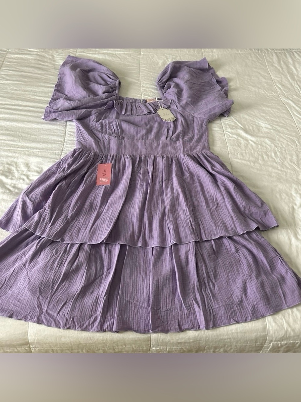 Ivy City co. Dress, Size 1X, Color Lilac, New with tag.